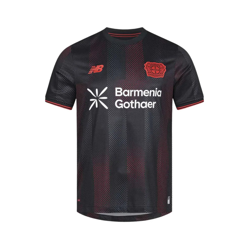 CAMISA DO BAYER LEVERKUSEN 25/26 PRETO
