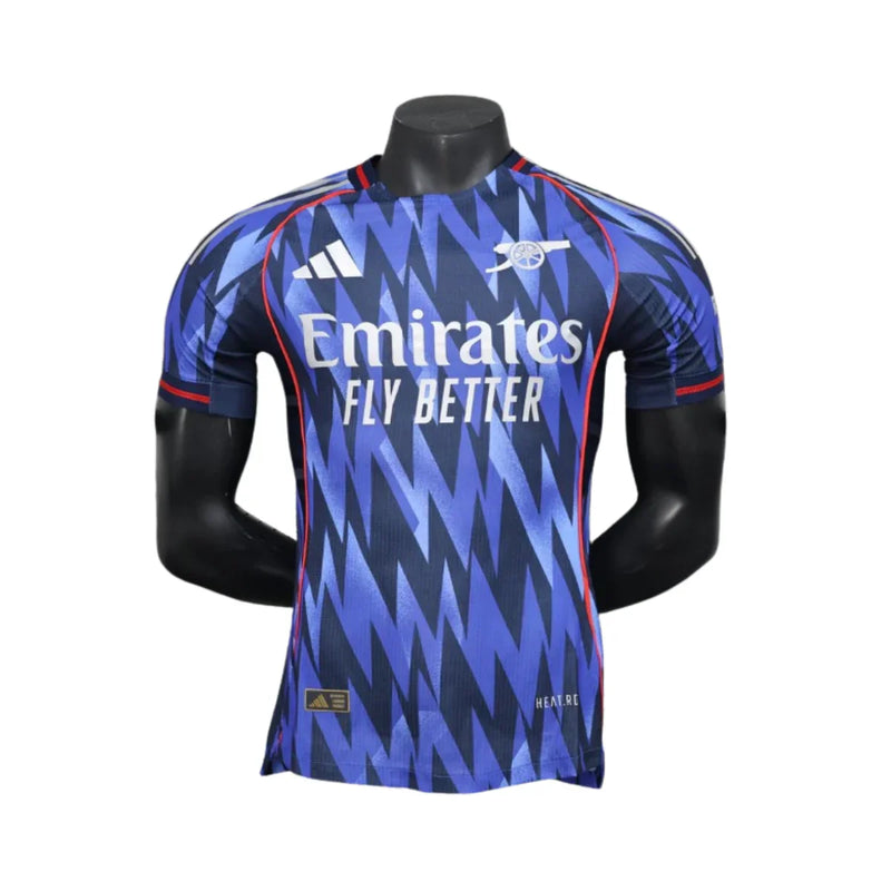 CAMISA VERSÃO PLAYER DO ARSENAL 25/26 AZUL