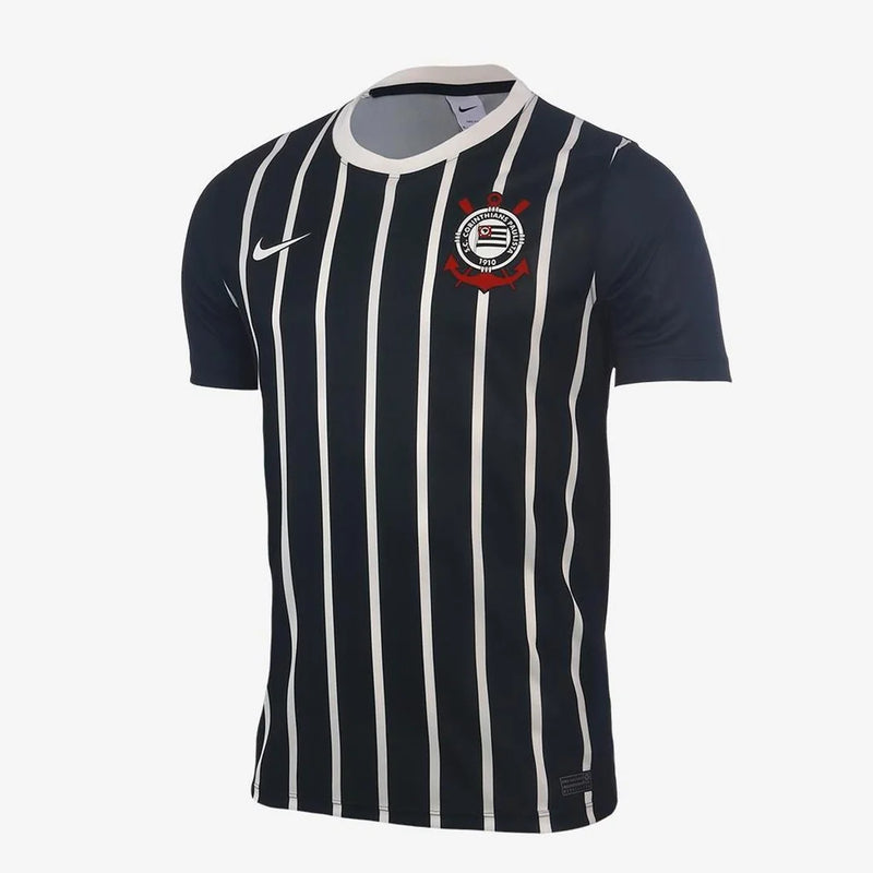 CAMISA DO CORINTHIANS NIKE II 26/27 - PRETO E BRANCO